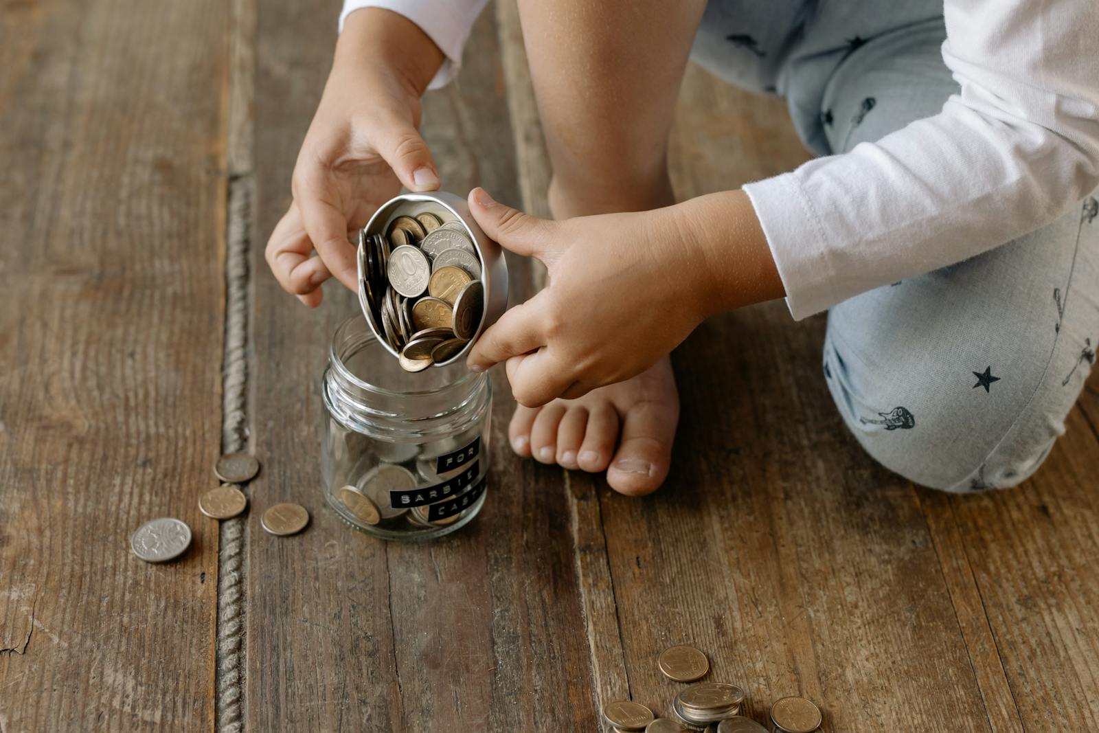 Raising a child who is good with money