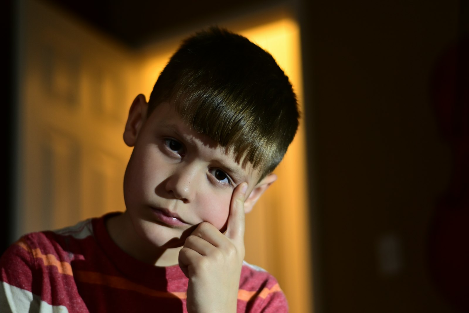 boy in red and black crew neck shirt Signs of Anxiety in Children