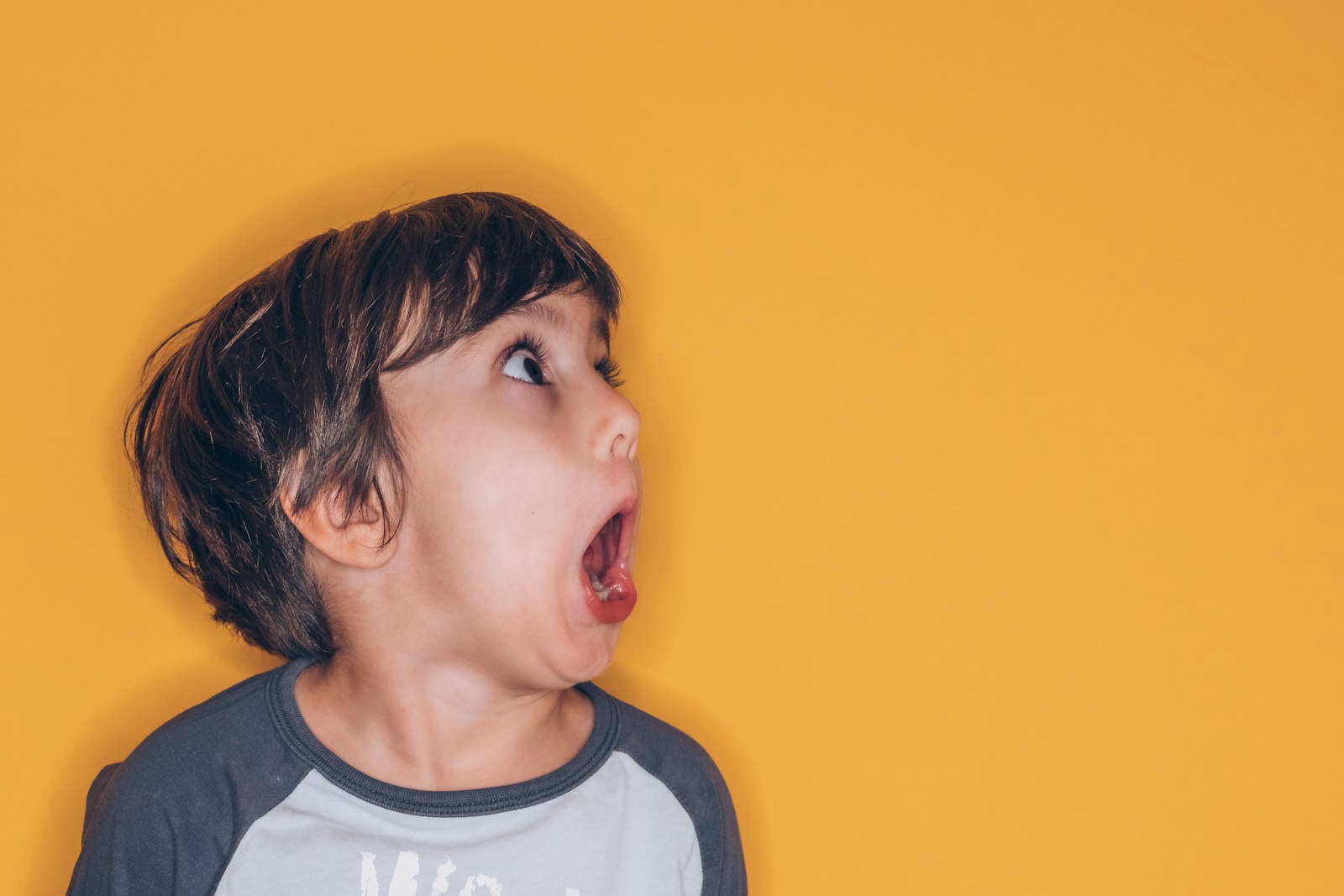 girl in white and black crew neck shirt Tantrums at Age 8