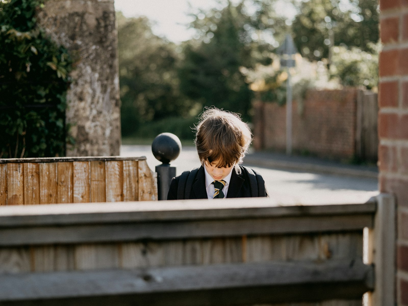 Anxious Child at School