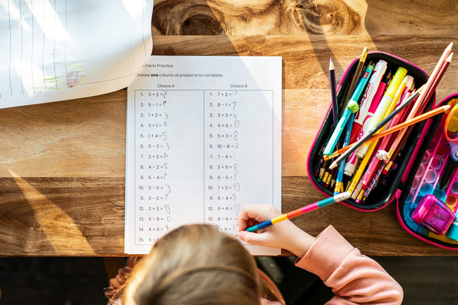 Teaching kids to solve problems independently